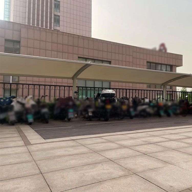 博罗县膜结构电动车棚